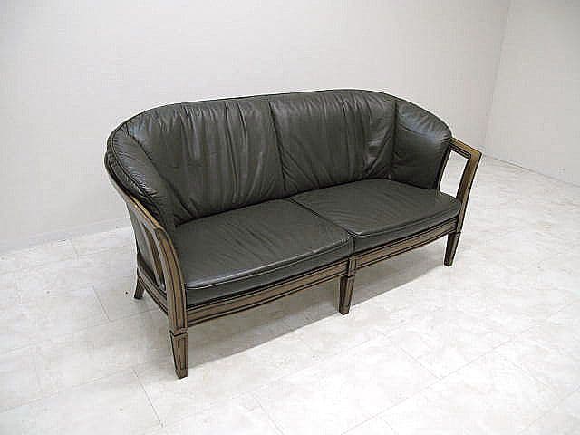 マルニ木工 シャルル 2人掛けソファ 2Pソファ ラブソファ　約78万