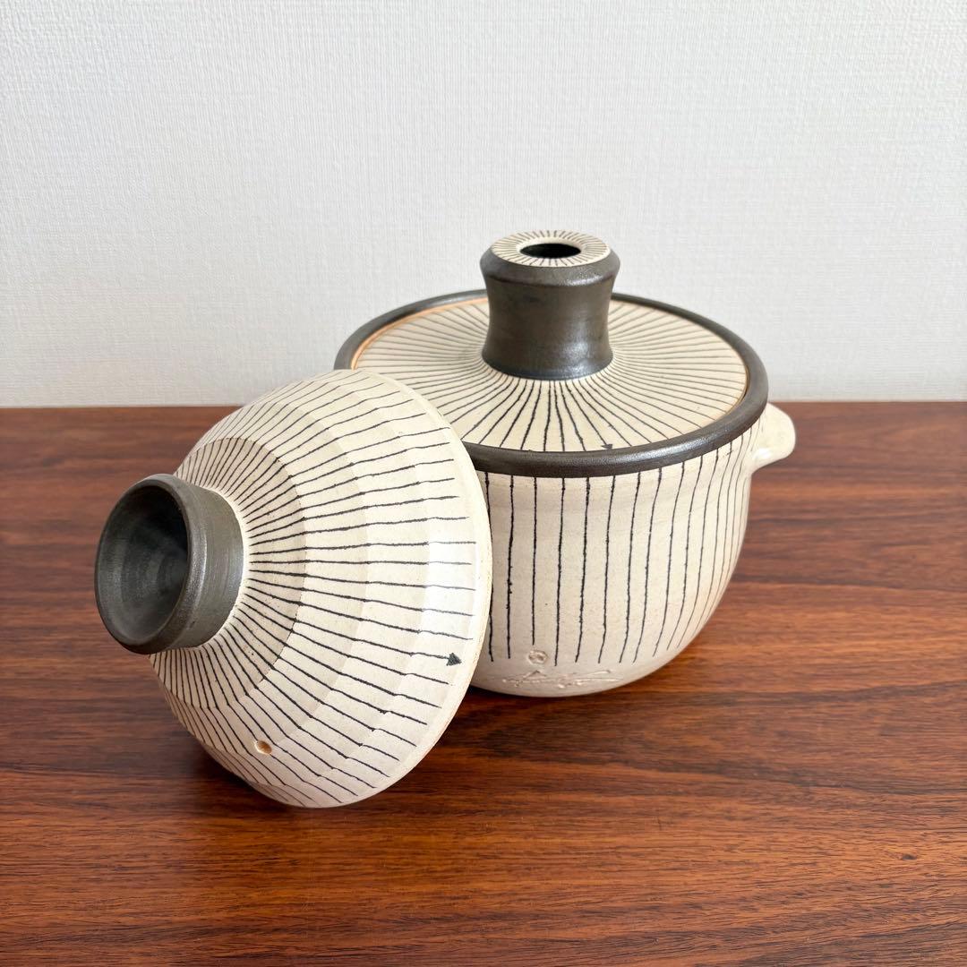 文五郎窯　TSUBO-BUN ごはん鍋　ごはん釜　3合炊き