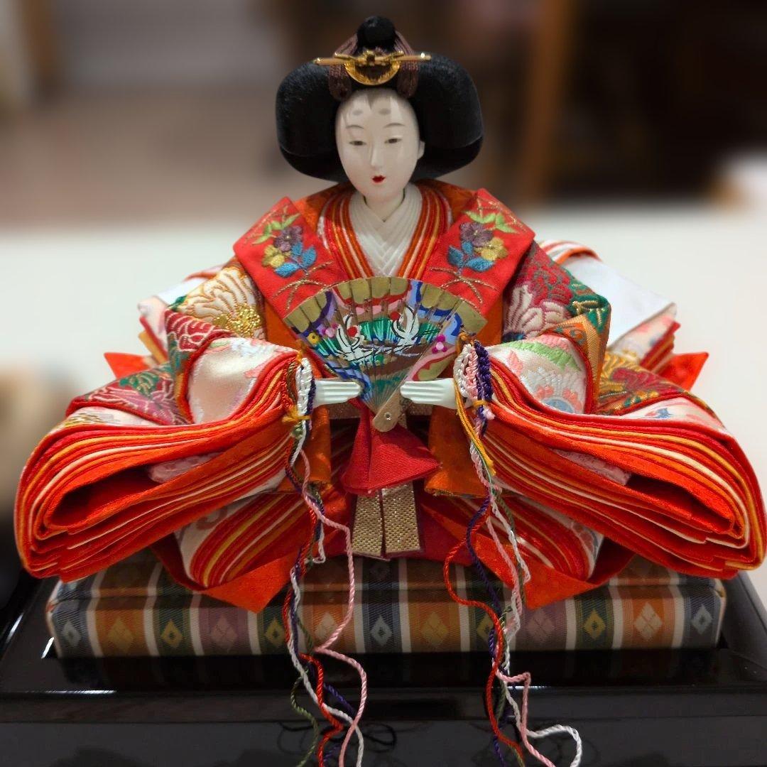 専用 久月雛人形親王飾 安藤桂甫 清水久遊 島津 - メルカリ