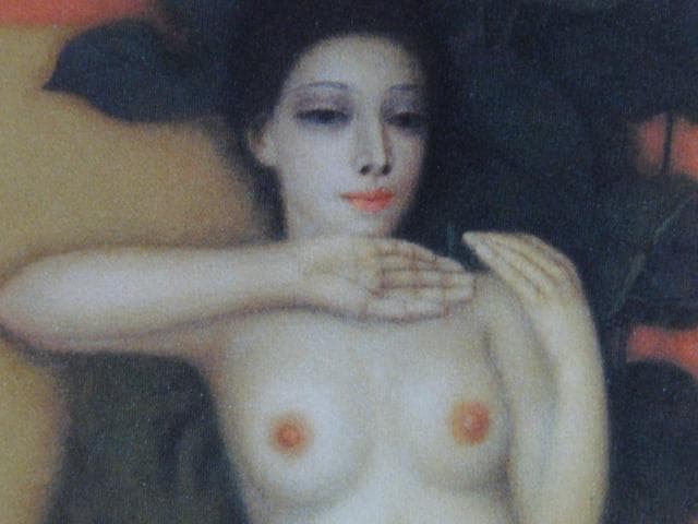 岩織治、レイ・昏暁、希少な画集より、新品高級額・額装付