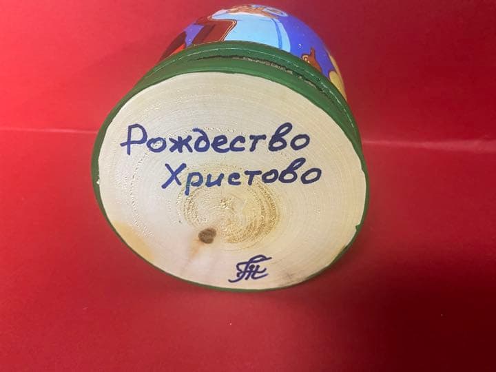 《ロシアンノスタルジー》オルゴール付きマトリョーシカ　ニキーチン作