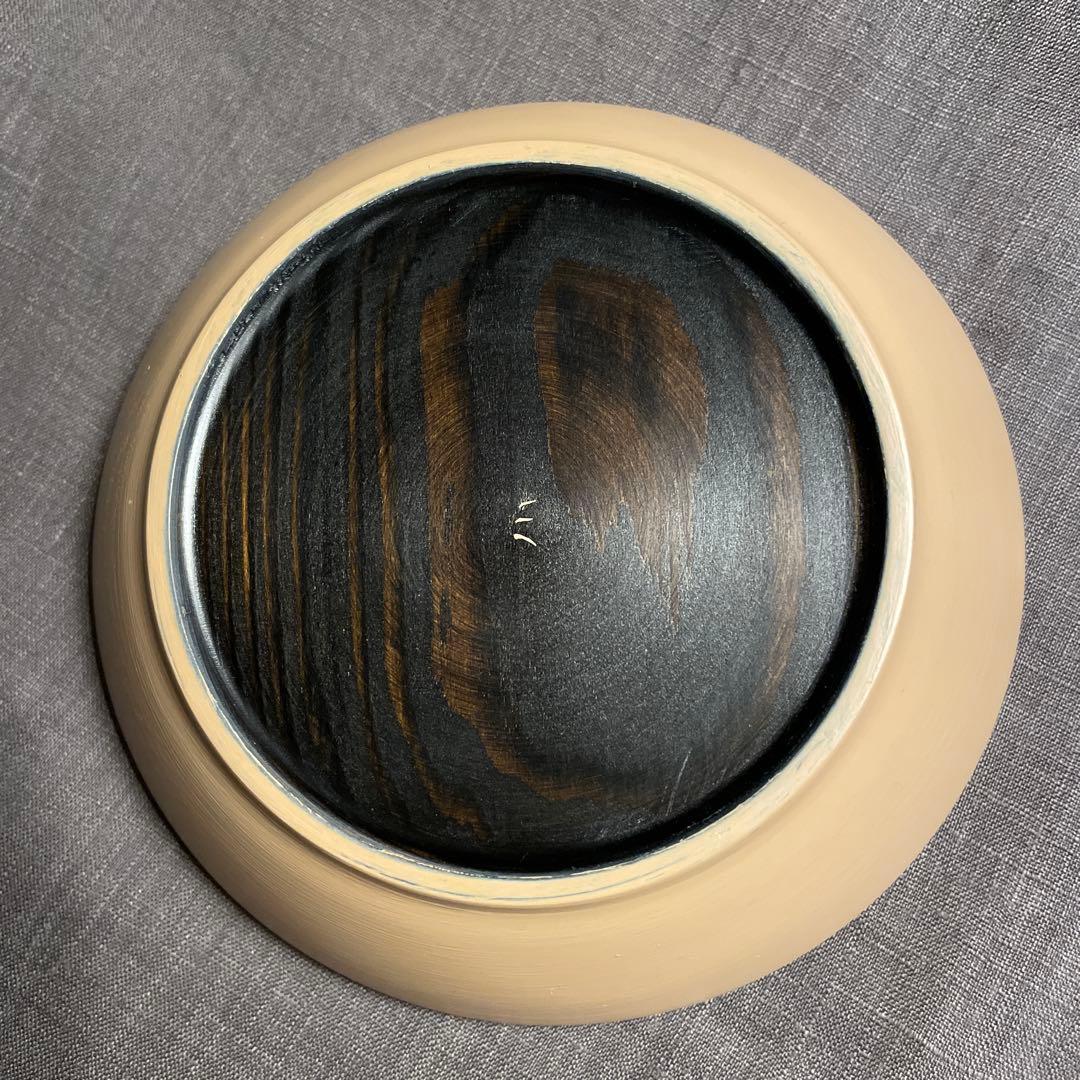 【三谷龍二】 白漆 茶托