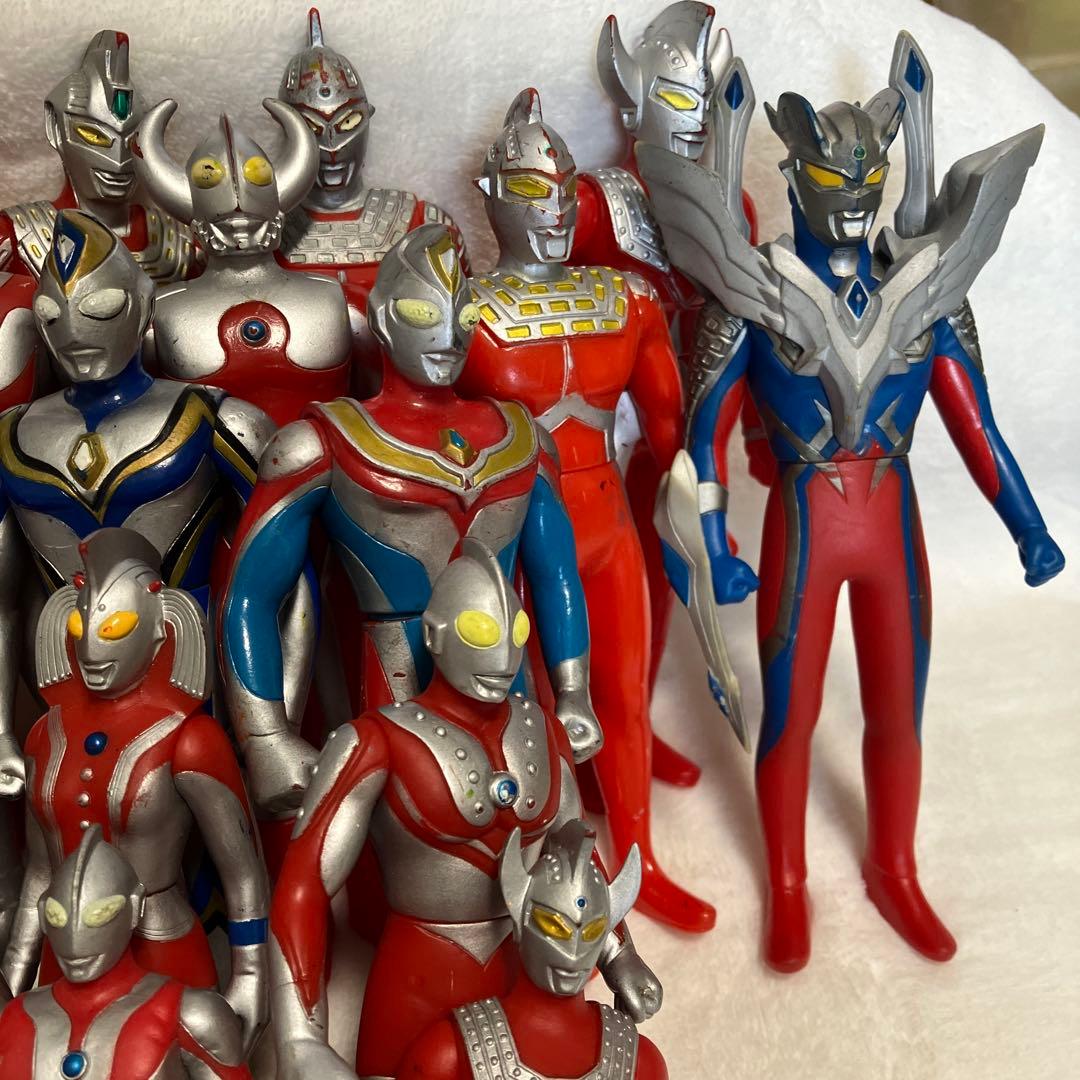 希少レア】ウルトラマン ソフビ 初期あり 当時物 33体 セット まとめ