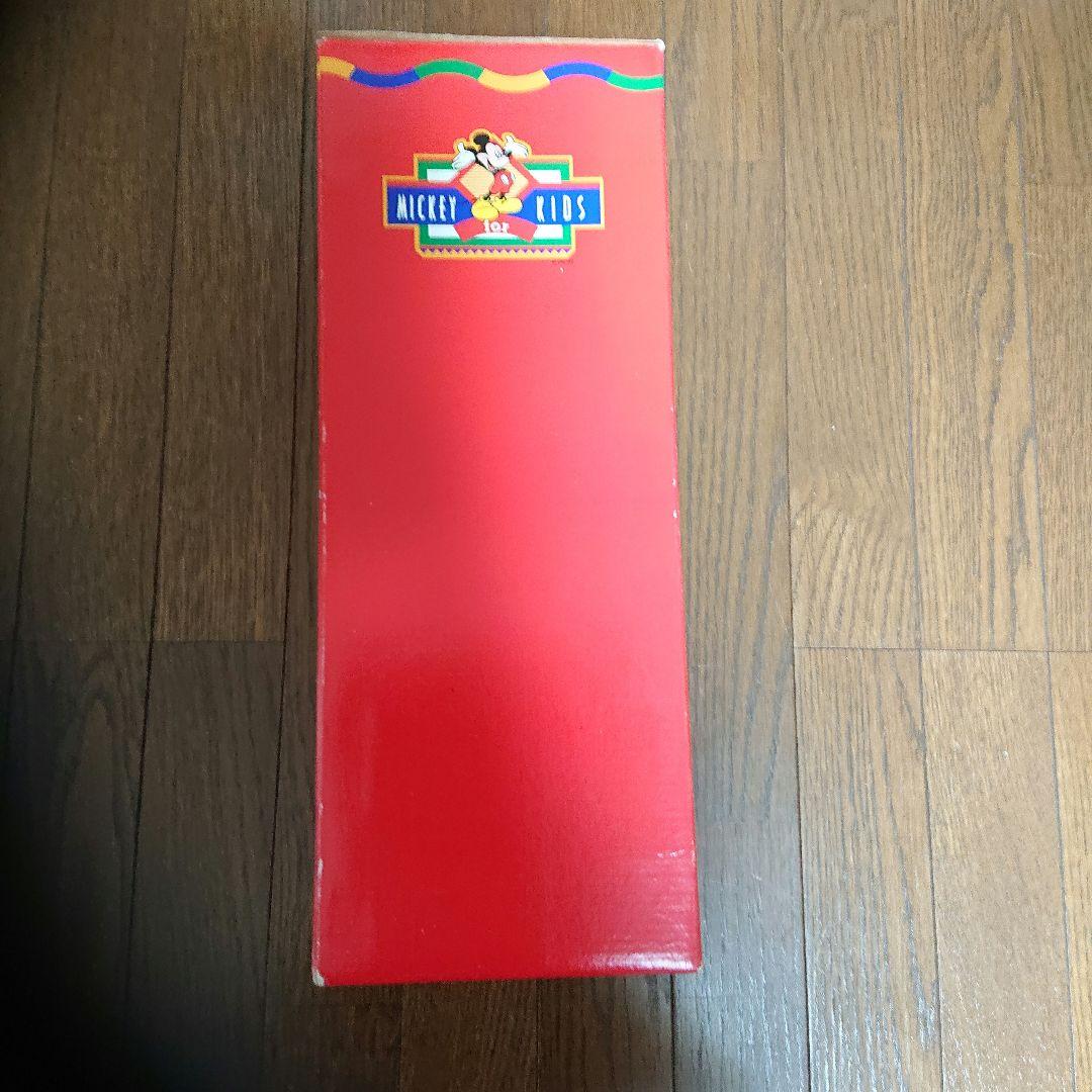 希少90s当時物ビィンテージ　ダンシングドールミッキー　青リボン上下赤い服