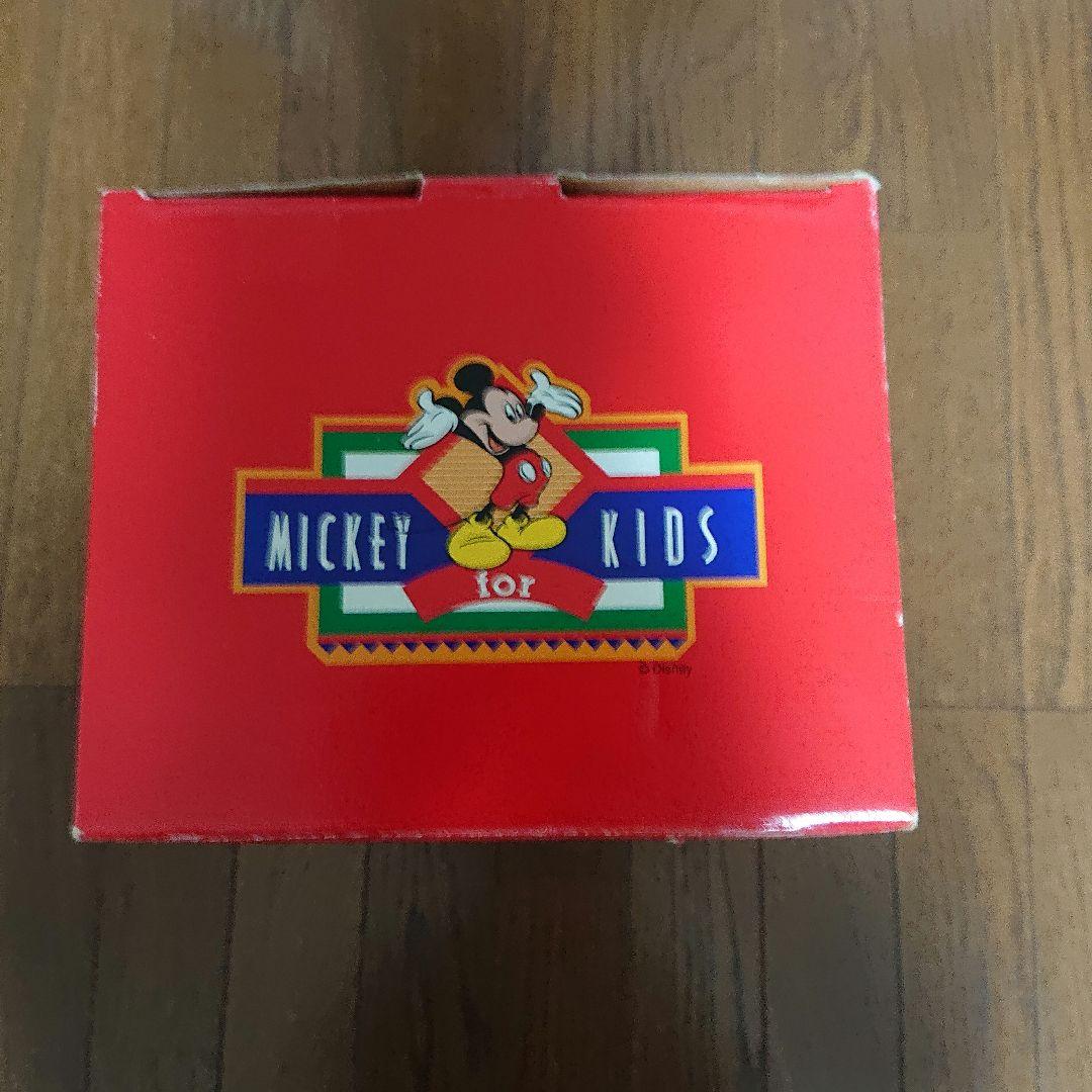 希少90s当時物ビィンテージ　ダンシングドールミッキー　青リボン上下赤い服