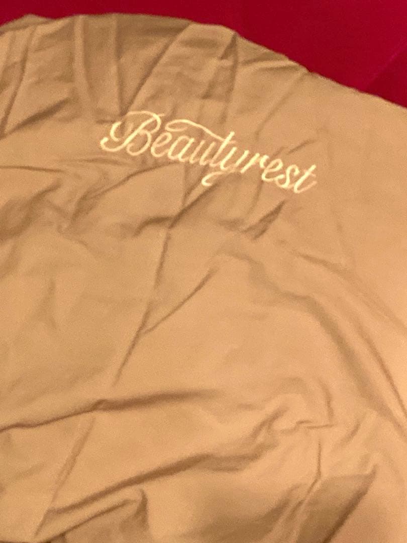 シモンズ ボックスシーツ　ダブルサイズ　新品未使用 ダブル　ブラウン　匿名