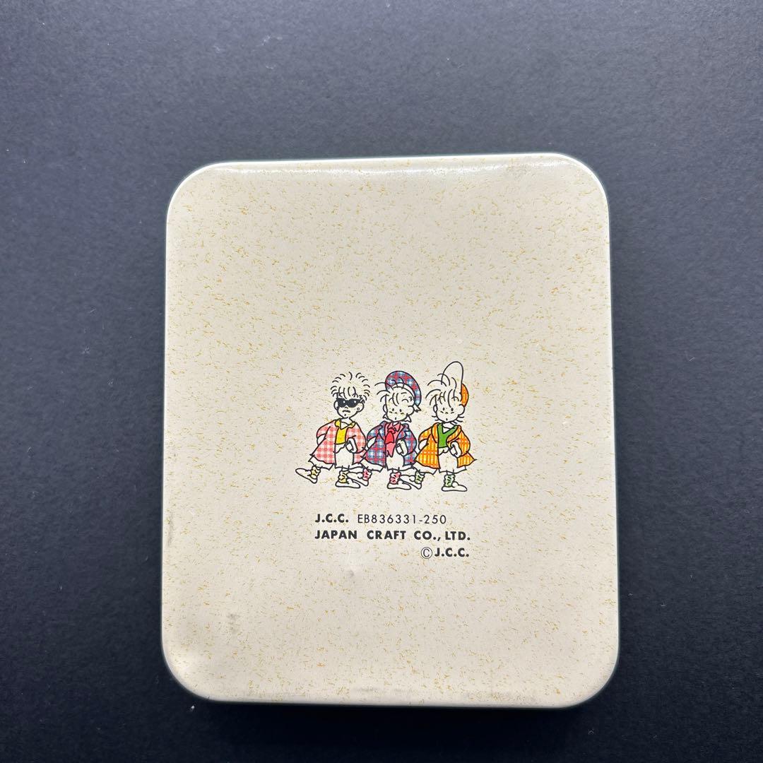 昭和レトロ チェッカーズ風EASY BOYS イージーボーイズ 缶ケース