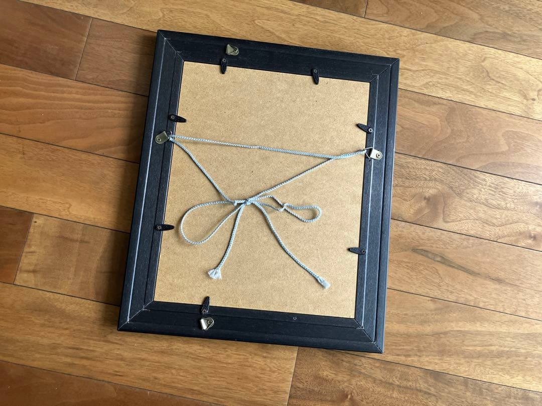 フォトフレーム　未使用　愛　ハード　写真付き　アンティーク風　額縁　インテリア