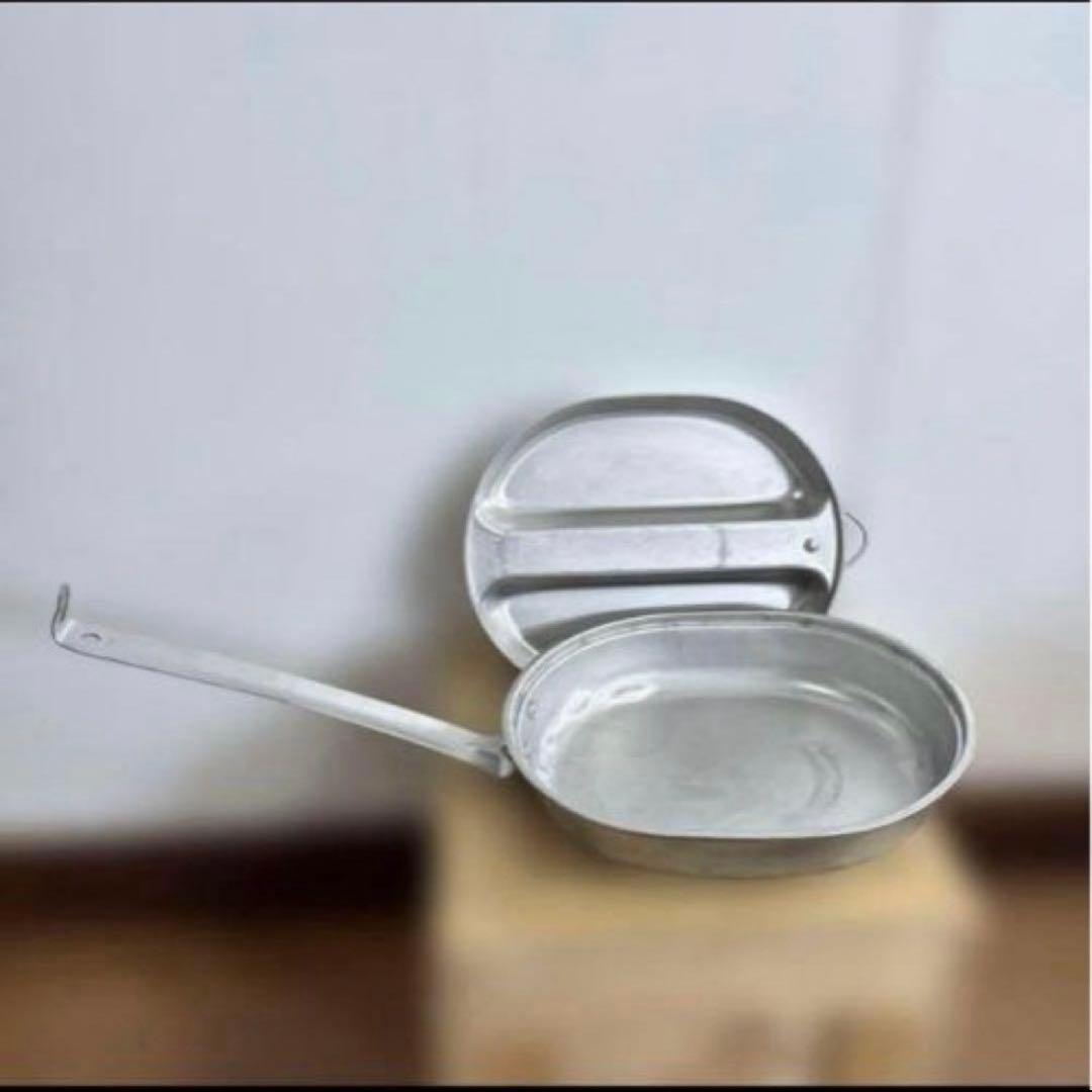 米軍実物　1967年　メスキットパン　カトラリーセット　送料無料② 67年