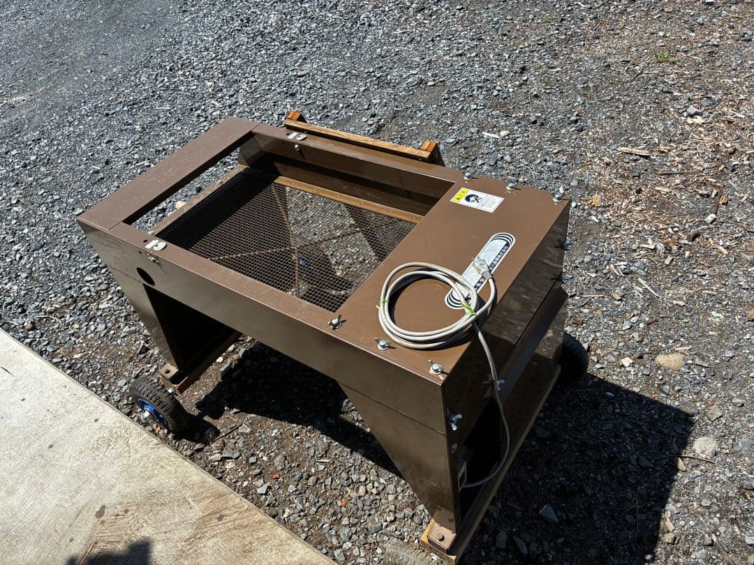 <発送も致します>電動　土ふるい機 B型 土篩機 笹川農機