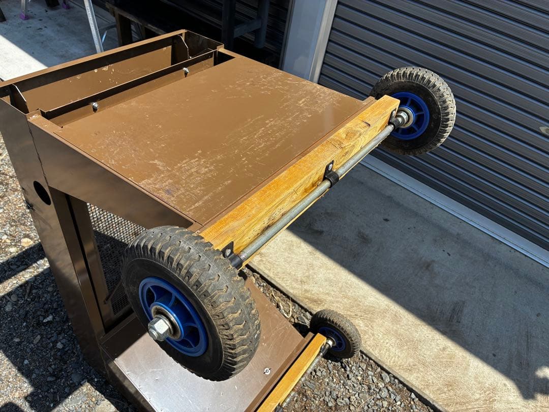 <発送も致します>電動　土ふるい機 B型 土篩機 笹川農機