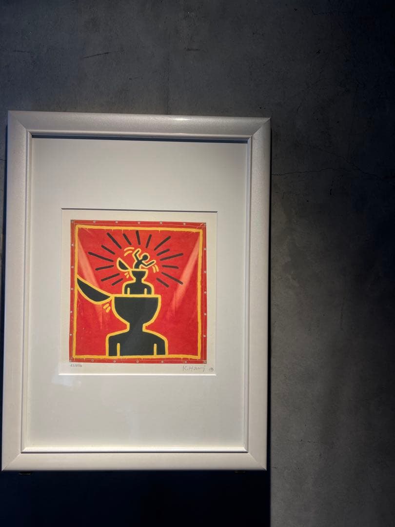 キース・ヘリング《Radiant Child with Chalice》