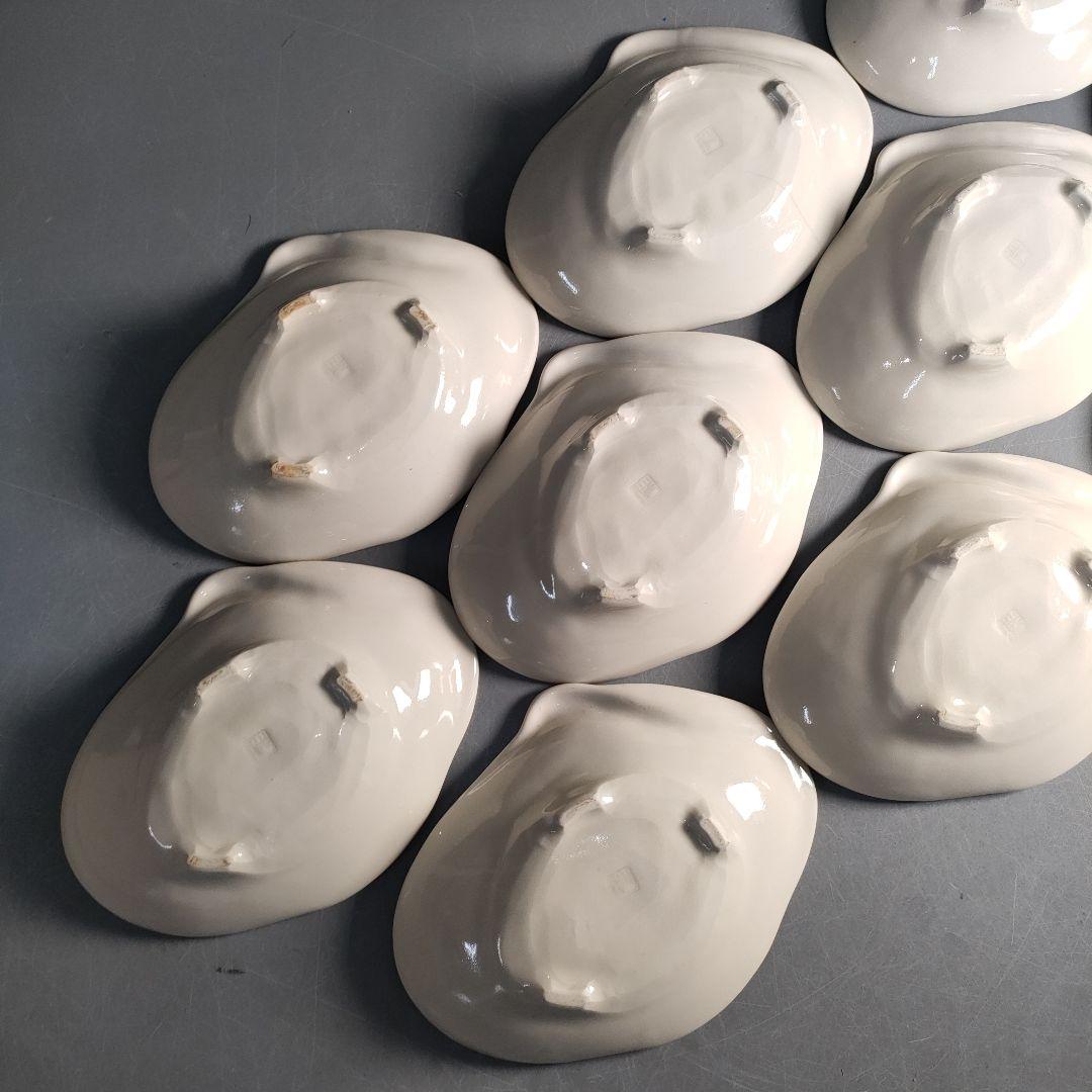 A1292-2/京焼・清水焼/永楽写/巣篭もり鶴向付22客/飾皿/盛皿/懐石道具