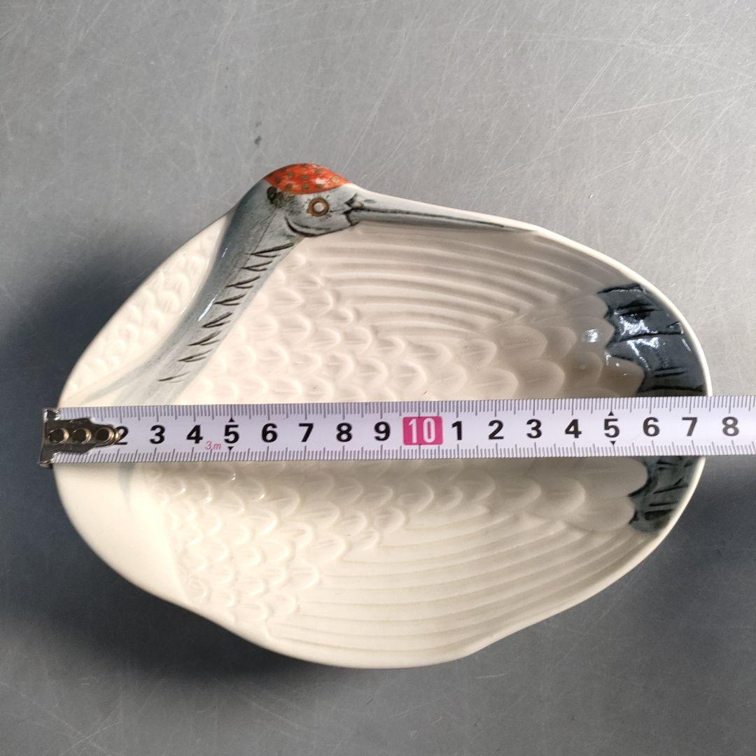 A1292-2/京焼・清水焼/永楽写/巣篭もり鶴向付22客/飾皿/盛皿/懐石道具