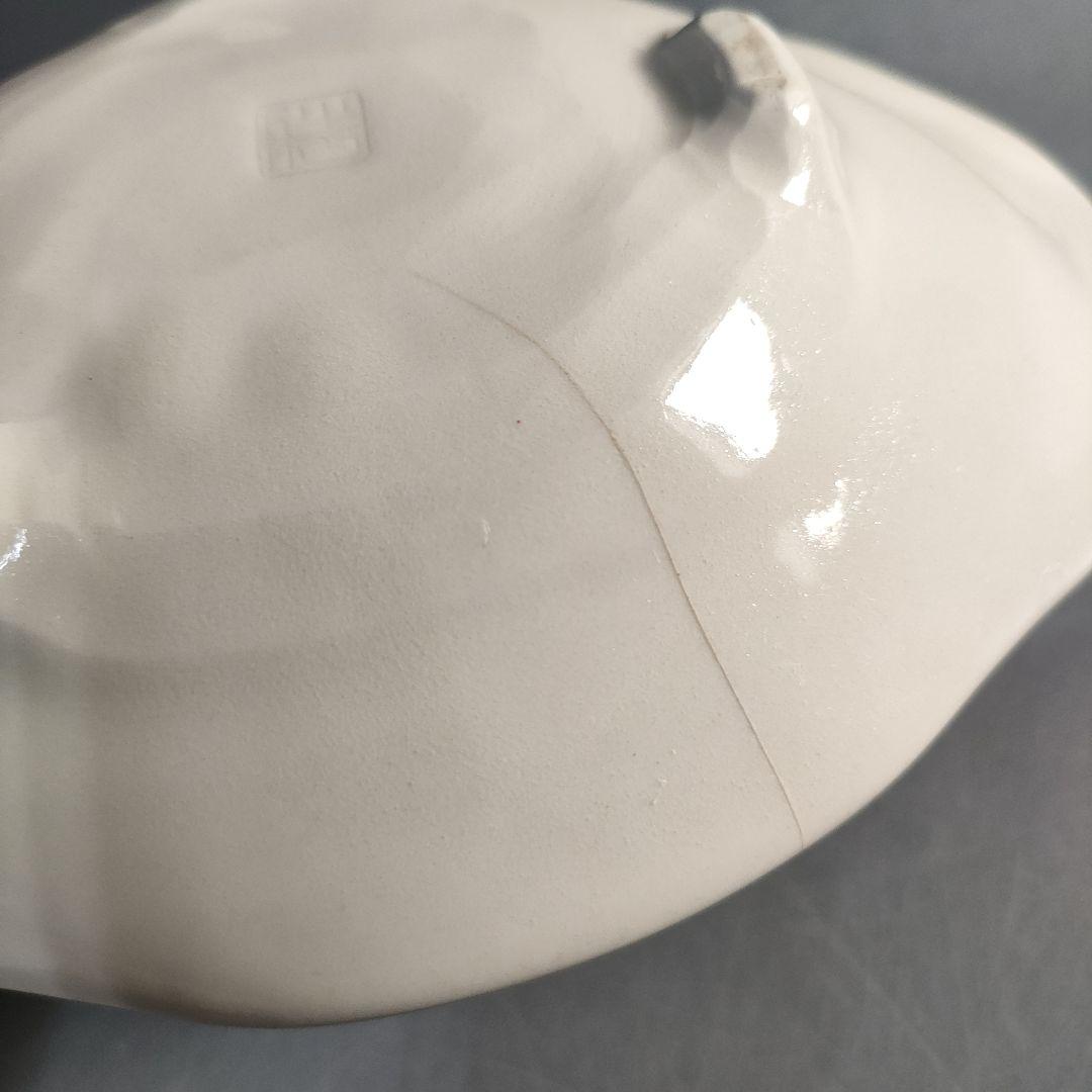 A1292-2/京焼・清水焼/永楽写/巣篭もり鶴向付22客/飾皿/盛皿/懐石道具