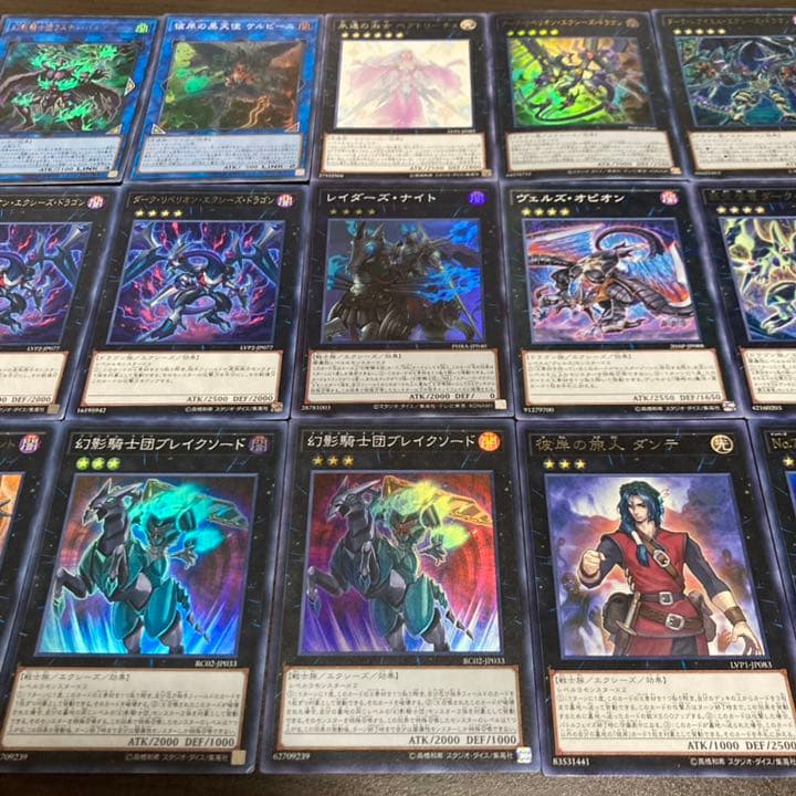 遊戯王 幻影騎士団 構築済みデッキ メイン40+EX15 - メルカリ