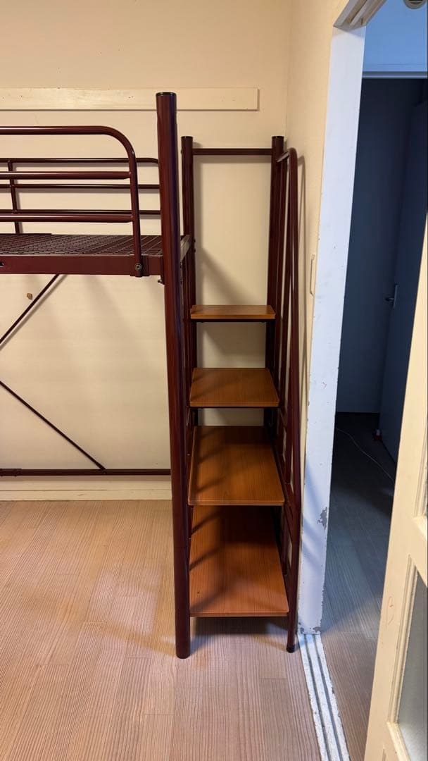 デ*イ様 ブラウン ロフトベッド 手渡しのみ