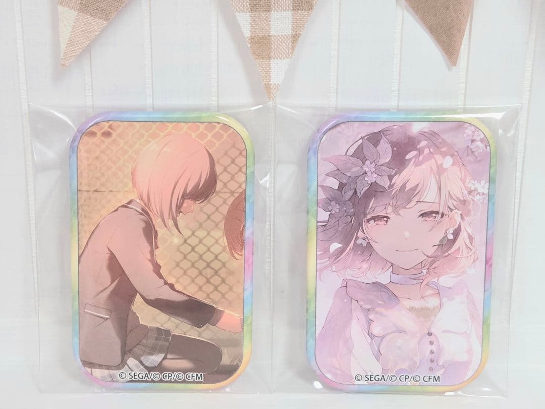 ✽プロセカ✽ 東雲絵名 スクエア缶バッジ 2点 vol.53A - メルカリ