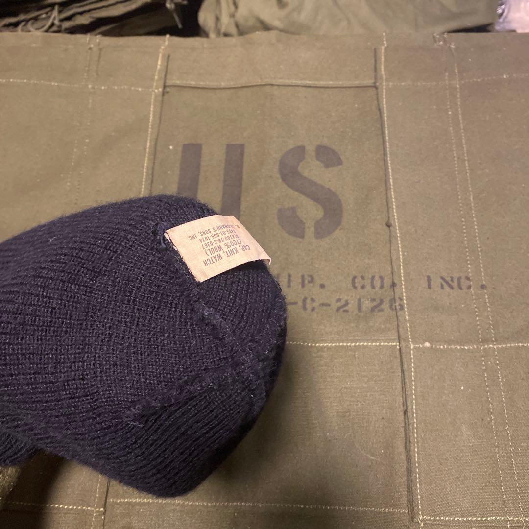 米軍　CAP,KNIT,WATCH ニットキャップ　ワッチキャップ　70年代
