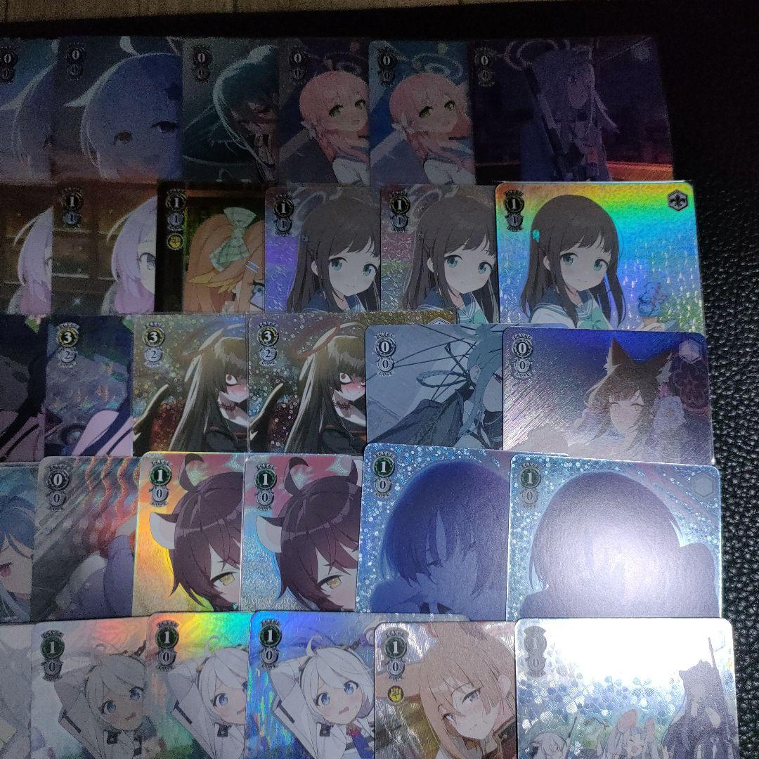 ヴァイスシュヴァルツ ブルアカ SR RRRメモロビ カード110枚まとめ売り