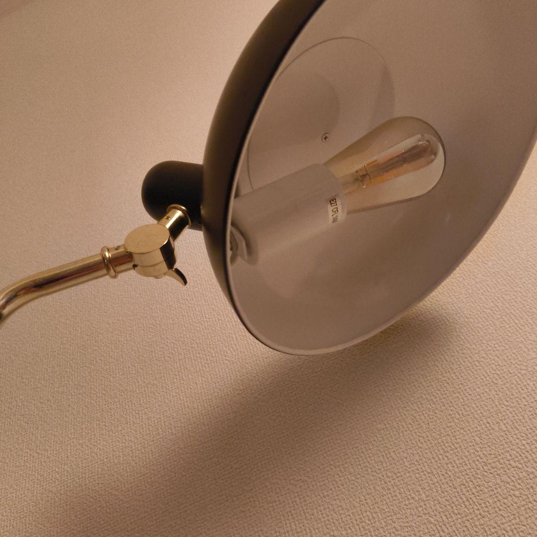 北欧フロアランプ 黒/金 シンプルデザイン