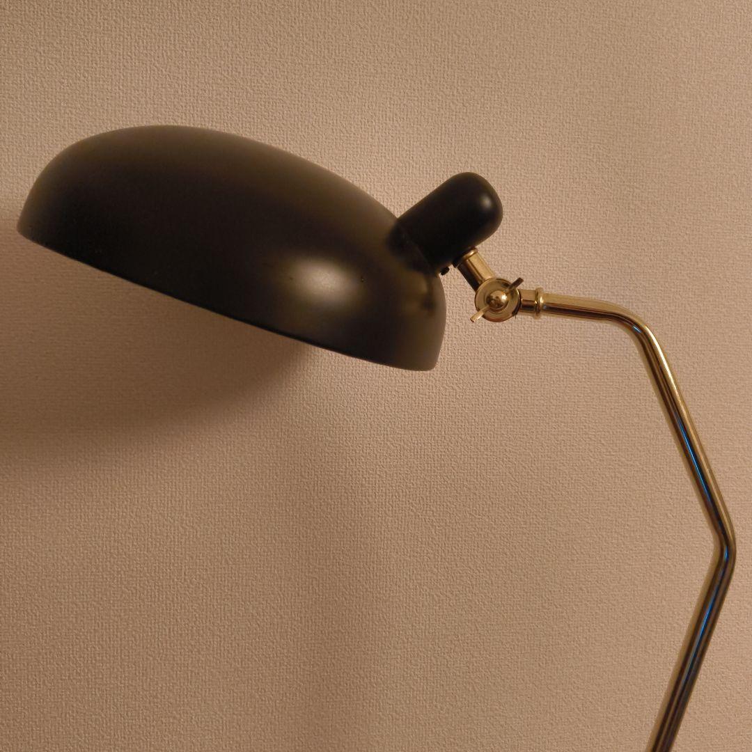 北欧フロアランプ 黒/金 シンプルデザイン