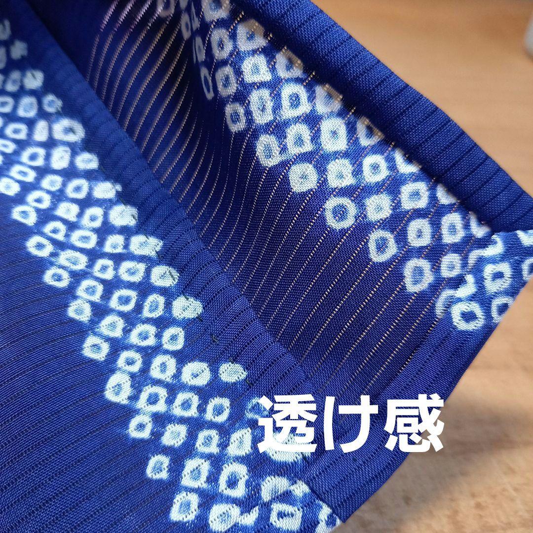 市松人形 8号 絽の着物 兵児帯 正絹 夏 単衣 ドール エプロン