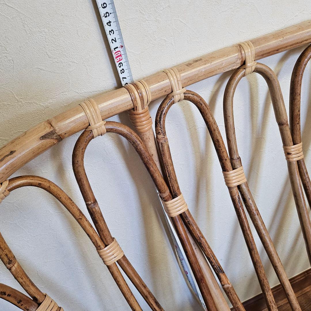 IKEA（イケア）ラタン ソファー 藤 2人掛け チェア 希少 レア