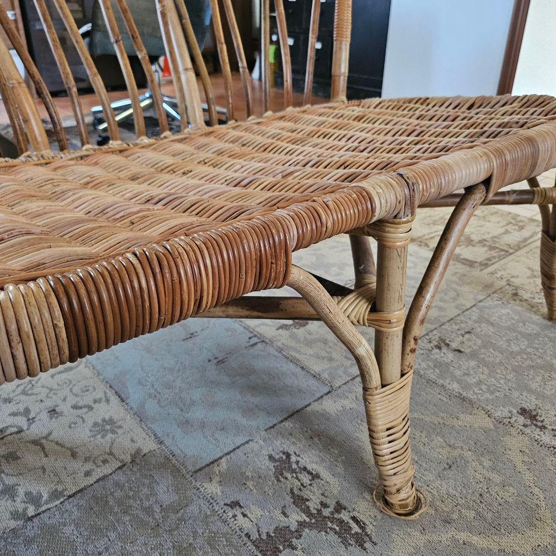 IKEA（イケア）ラタン ソファー 藤 2人掛け チェア 希少 レア