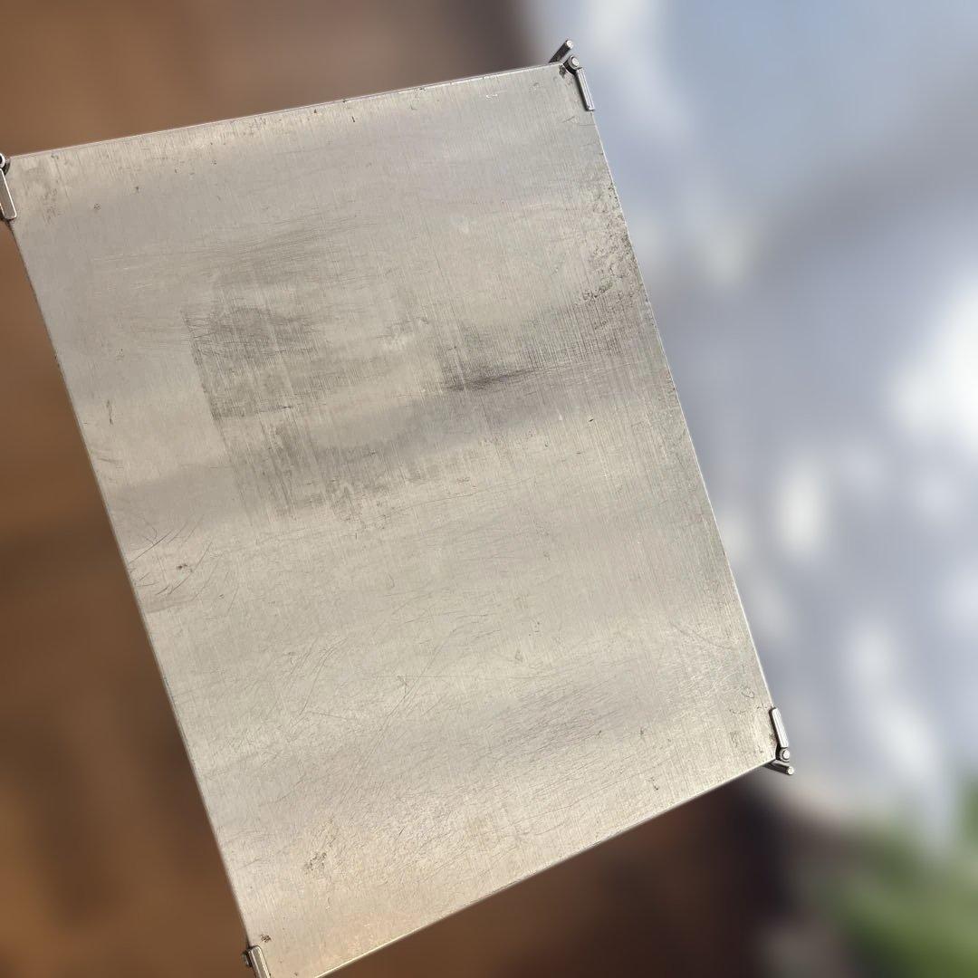 MUJI ステンレスユニットシェルフ　高さ83