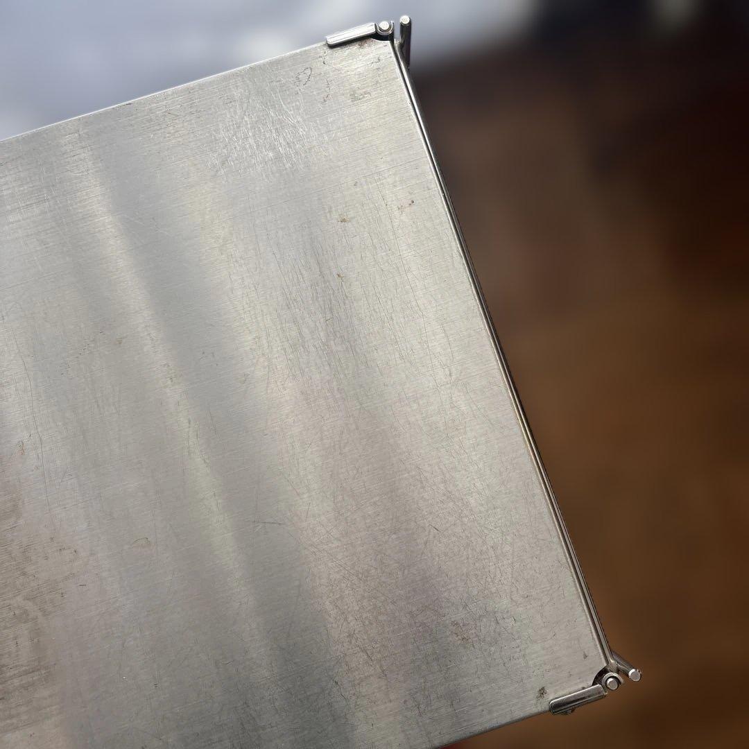 MUJI ステンレスユニットシェルフ　高さ83