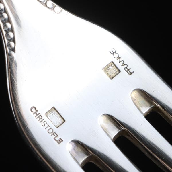 Y2711-3 クリストフル パール シリーズ テーブルフォーク 6本セット