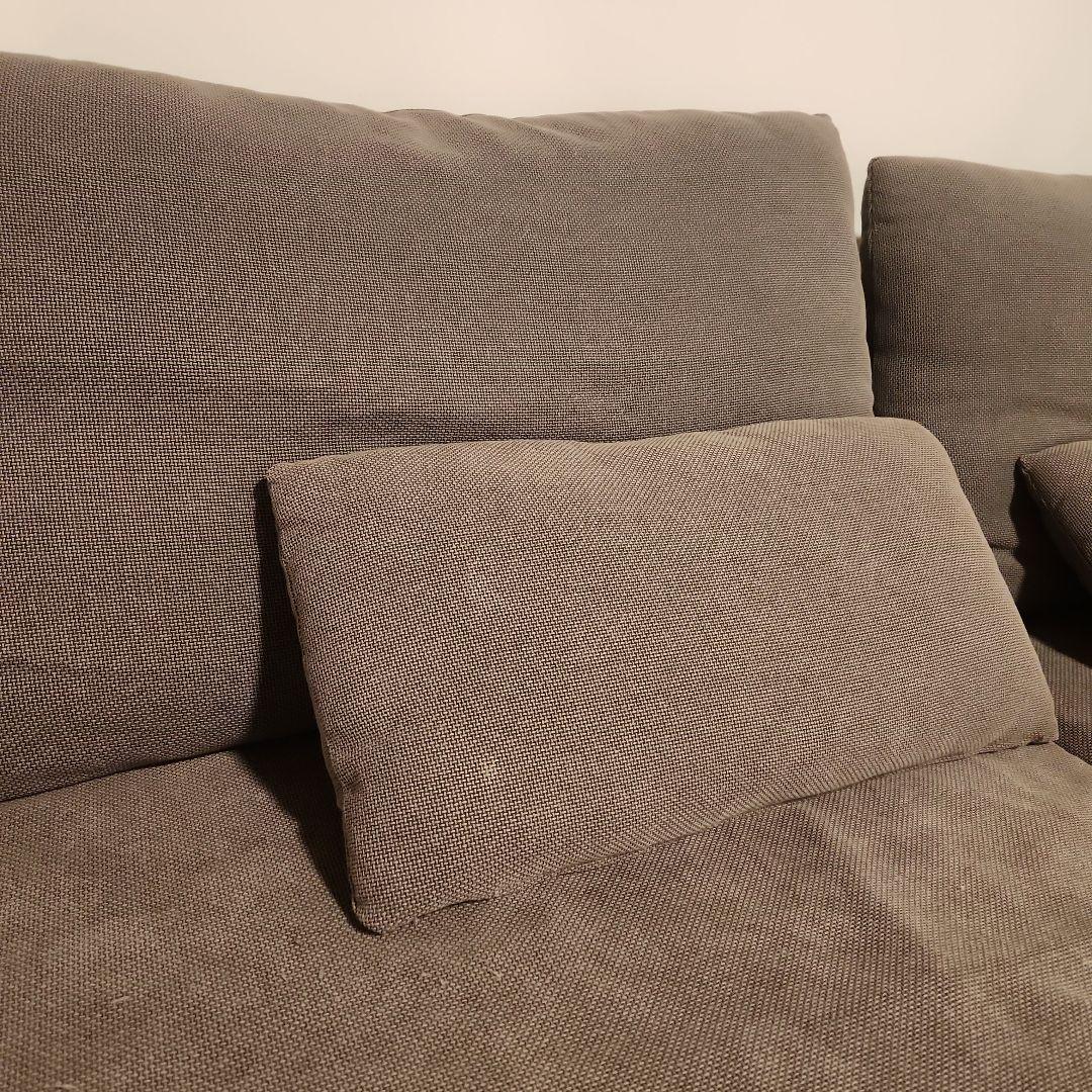 【カバーのみ】SÖDERHAMN ソーデルハムン カバー 3人掛けソファ グレー