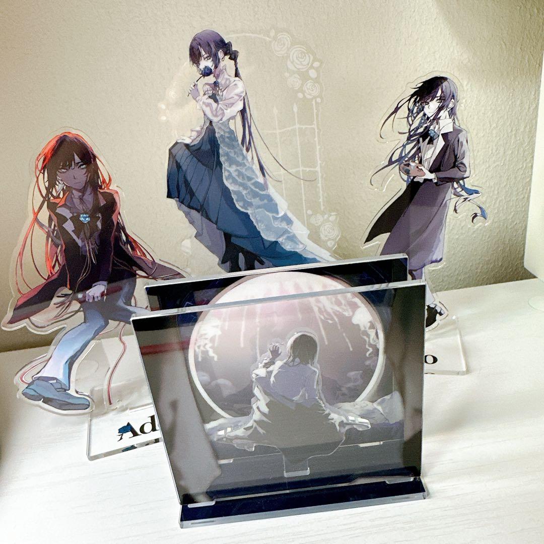 【最終値下げ】 Ado アクリルスタンド　4種まとめ売り 集まれ！「Adoのドキドキ秘密基地」アクリルスタンド【Ado Official Shop】