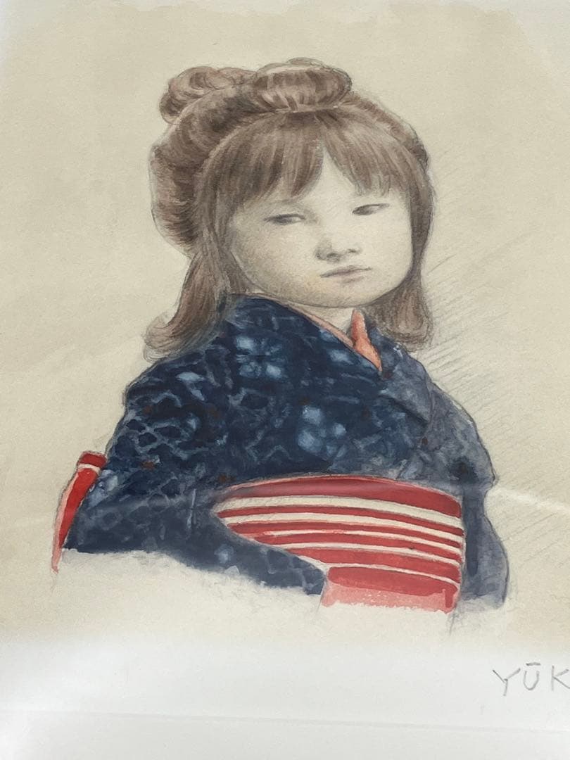 【置屋のみね】リトグラフ　与勇輝　直筆サイン入り　写真集、ポストカードセット　Y