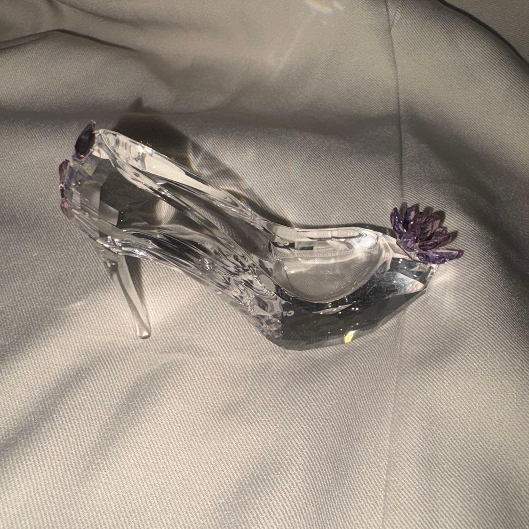 スワロフスキー ハイヒールと花 置物 5493712 ギフト プレゼント