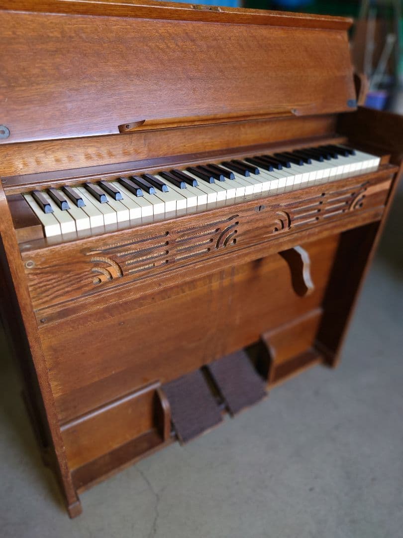 ヤマハの足踏みオルガン 昭和レトロ - メルカリ