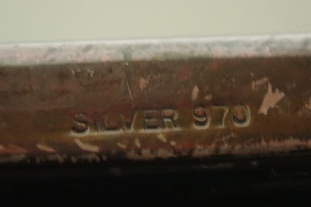 フォトフレーム6 木枠銀張り MGK森銀器