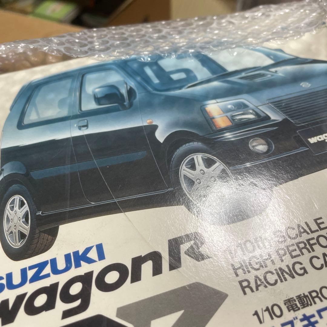 タミヤ 1/10 電動RC F.F.レーシングカー スズキワゴンR RR - メルカリ