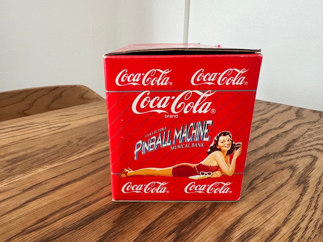 Coca-Cola コカコーラ　ピンボール型　貯金箱アンティーク
