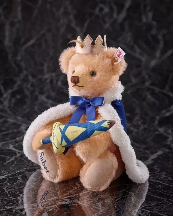 限定品　Steiff フェイト シュタイフ　コラボテディ　セイバー