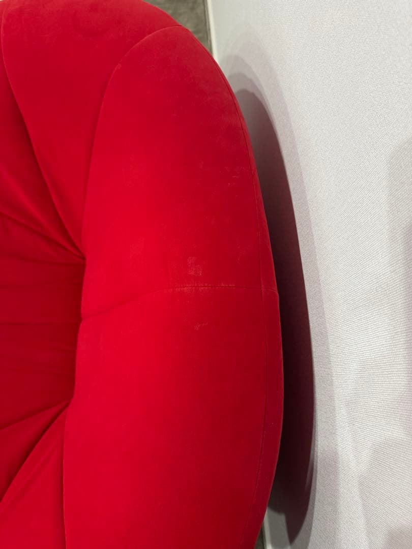 ligne roset リーン・ロゼ パンプキン ソファ ファブリック レッド