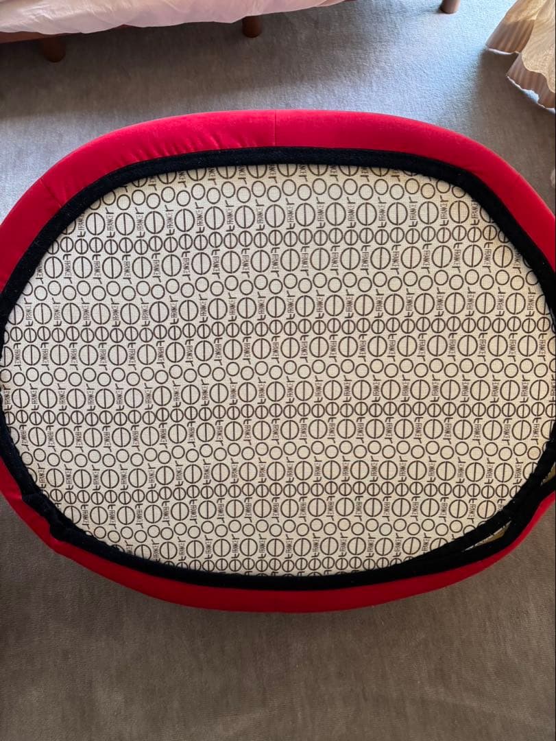 ligne roset リーン・ロゼ パンプキン ソファ ファブリック レッド