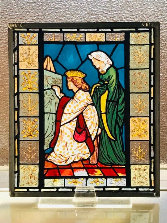 【超希少】グラスマスターズ社ステンドグラス　王の新婚旅行