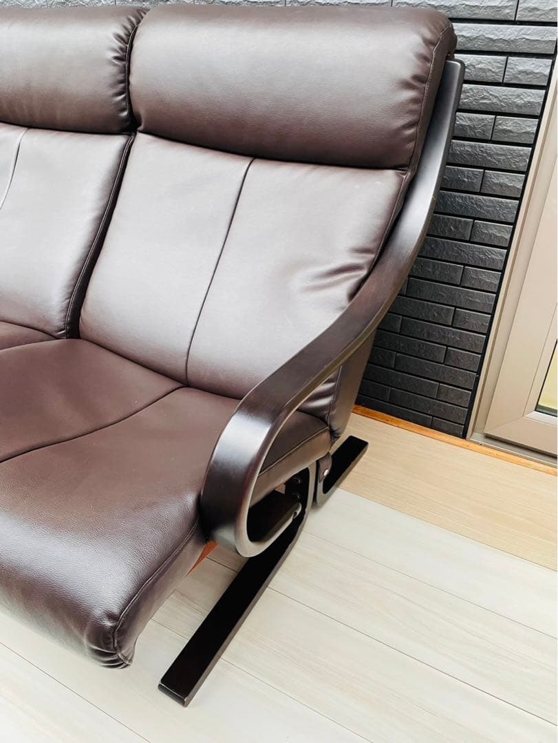 送料込み！新品30万以上　富士ファニチア　アージオ　3Pソファ　セパレート