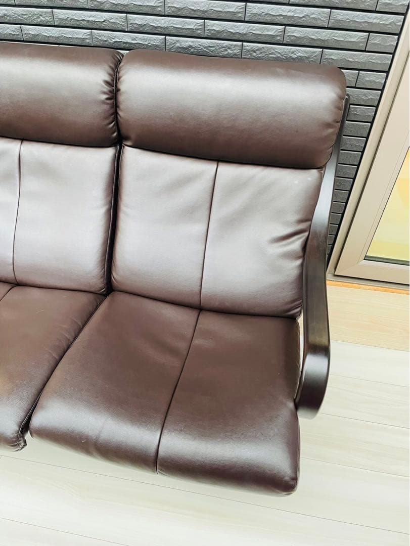 送料込み！新品30万以上　富士ファニチア　アージオ　3Pソファ　セパレート