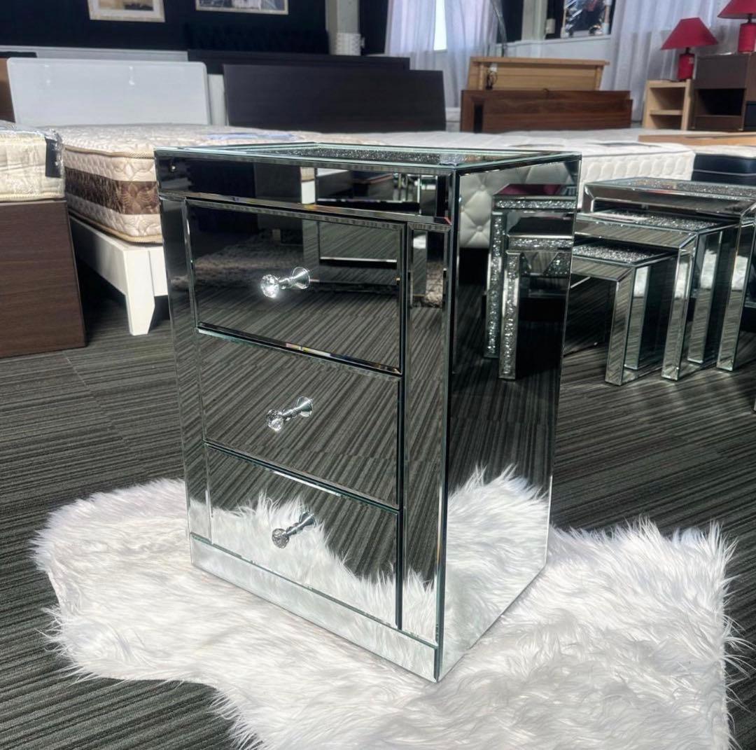 ベッドサイドテーブル - 2個 bedside table