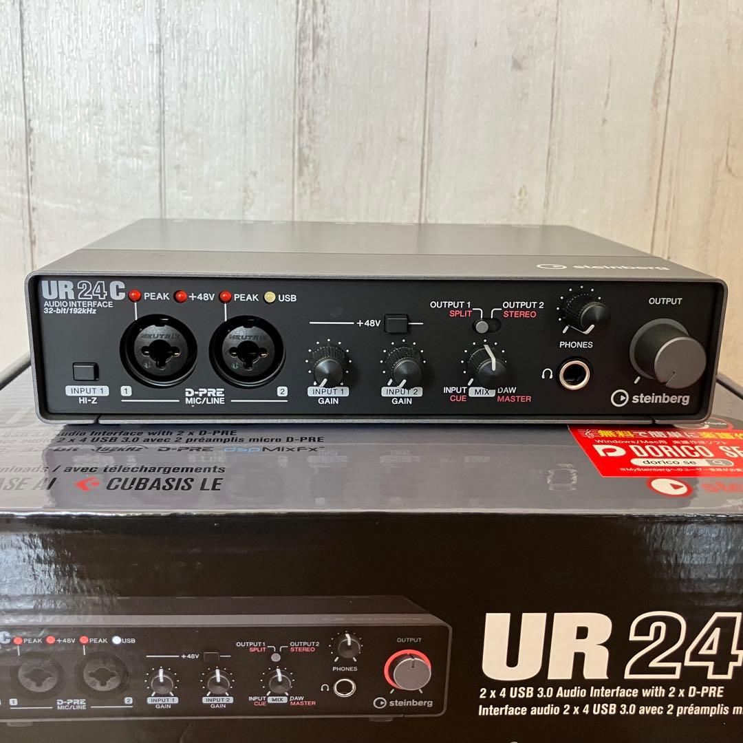 Steinberg UR24C オーディオインターフェース　YAMAHA