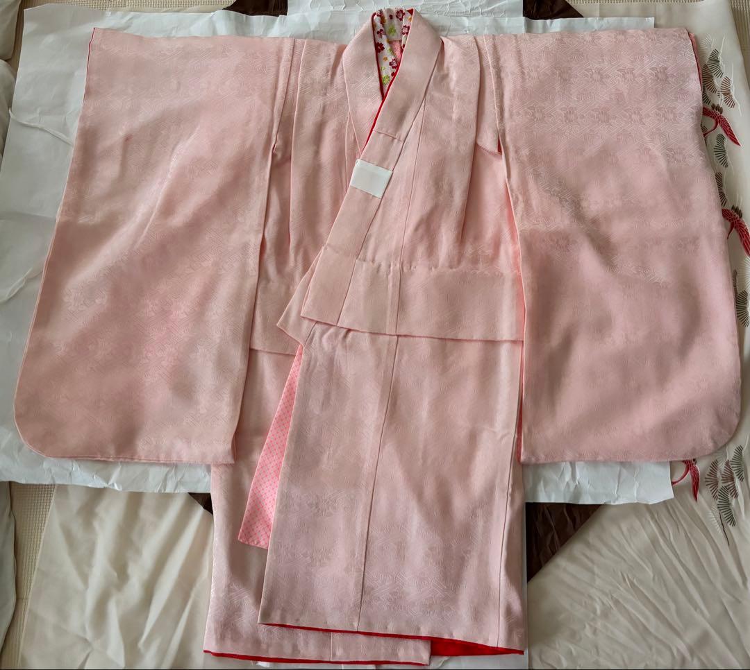 [値下げ]七五三　3歳　正絹　被布　着物