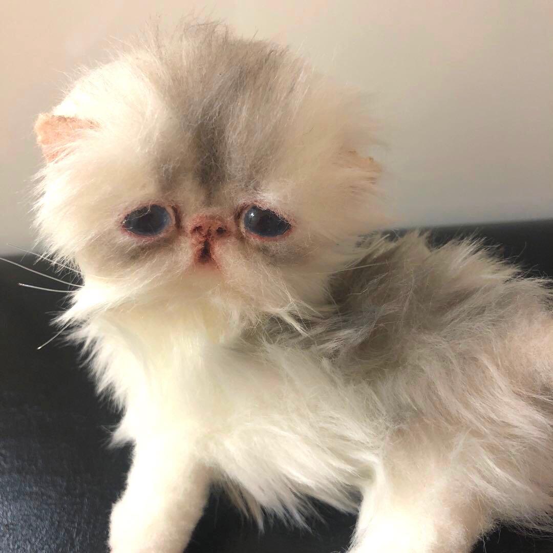 【新品未使用】作家様　子猫ちゃん♡アートドール